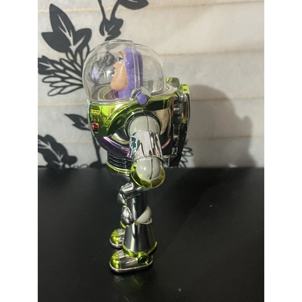 Disney Toy Story Buzz Lightyear Metallic Paint Action Figure Toy 7 Inch No Wings